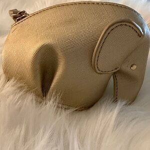 Gold Elephant-Shaped Women's Bag
